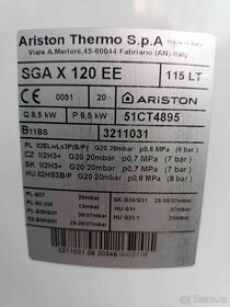 Prodej plynového bojleru Ariston - 4