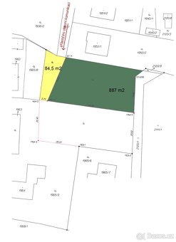 Prodej stavebního pozemku 972 m2 v obci Kunín u Nového Jičín - 4