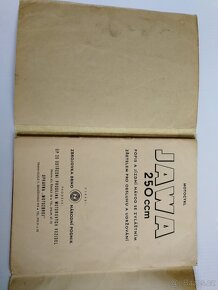 Jawa 250, 350 pérák návod, katalog, příručka - 4
