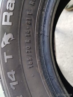 165/70/14 letni pneu UNIROYAL 165/70 R14 - 4