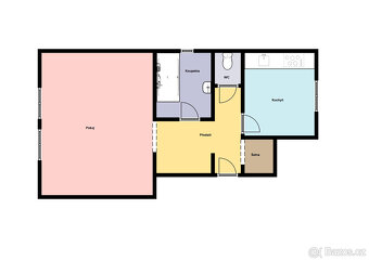 Pronájem bytu 1+1, 49 m2, Stará Boleslav, ul. Boleslavská. - 4