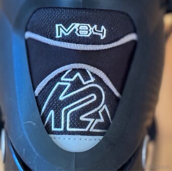 Brusle K2 Moto 84 vel. 44.5 + chrániče – jako nové - 4