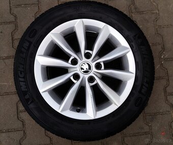 Alu kola originál Škoda Octavia III 5x112 R16 Minoris - 4