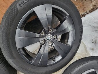 17" Zimní Škoda TRITON Superb III 3V Original Alu 5x112 ET4 - 4