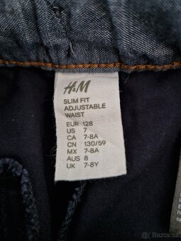 Košile, kalhoty H&M vel. 128 - 4
