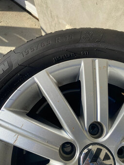 195/65 R15 zimni sada 5x112 Alu MICHELIN - 4
