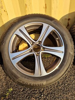 5x112 r17 mercedes e kola disky alu 225 55 17 elektrony mb - 4