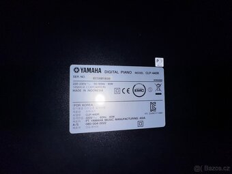 Yamaha digitální piano - 4
