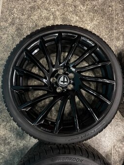 Alu kola Škoda/VW 18" černá 5×100 ET35 + Hankook Winter - 4
