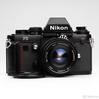 Nikon F3 + objektiv 28mm f/2.8 - 4