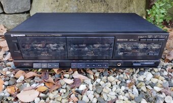 Kazeták, Double Tape deck PIONEER CT-W330 - Malaysia - 1990 - 4