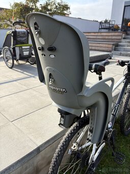 Dětská sedačka Hamax 2x adaptér + extra tyč pro nízký rám - 4