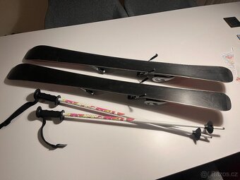 Dětské lyže ELAN 100 + přeskáče SALOMON 18 - lok. Prostějov - 4