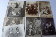 Staré kabinetní fotografie, kabinetky, móda, vojáci, děti... - 4