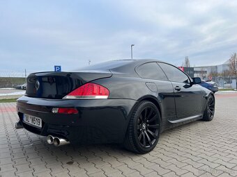 BMW 650i e63 270kw M6 packet . Max výbava . All Black - 4