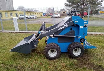 Dieslový mininakladač,nakladač,kubota - 4