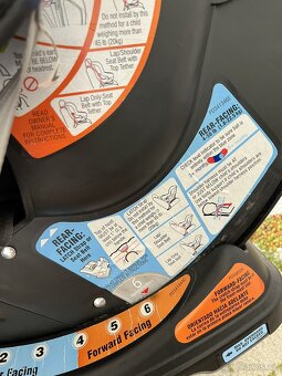 Konvertibilní autosedačka Graco Extend2Fit - 4