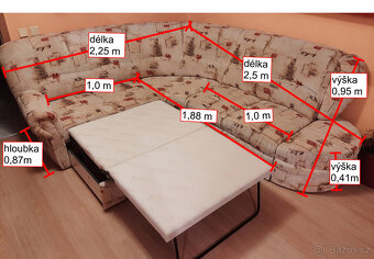Rohová sedací souprava - 4