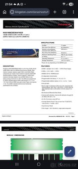 Kingston hyperX genesis ddr3 3x 16gb - 4