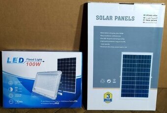 LED reflektor 100W se solárnim panelem - 4