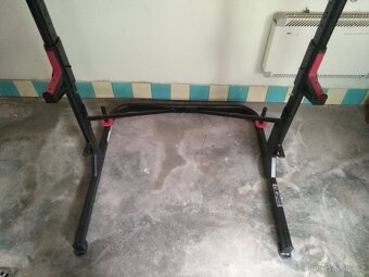 Posilovací hrazda+ Stojan dřepy a bench za top cenu - 4