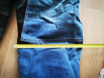 Dámské Trilobite vel. 28 LONG moto kalhoty jeans džíny - 4
