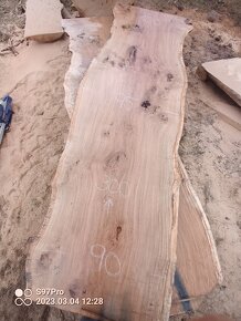 XXXL giga velké dubové fošny šířka +100cm - 4