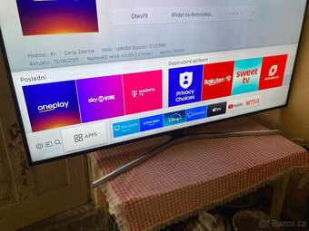 4K UHD LED Smart Televize Samsung UE75MU6 - 189 cm - Wifi-T2 - 4
