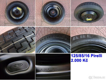 Rezerva dojezdovka originál Ford 5x108 4Jx16 ET25 - 4