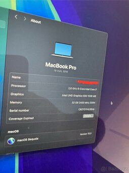 MacBook Pro 15” (2018) – i7 / 32GB RAM / 512GB SSD / AMD Rad - 4