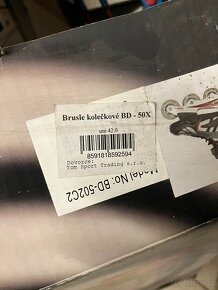 Kolečkové brusle Black Dragon vel.42 - 4