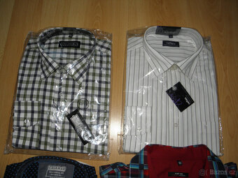 KOŠILE KRÁTKÝ A DLOUHÝ RUKÁV v. XL a XXL v. 44/45 - 4