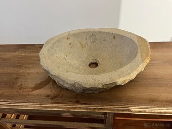 Travertinová kamenná umyvadla - 4
