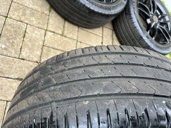 4x litá kola 5x100 R16, letní pneu 70% - 4