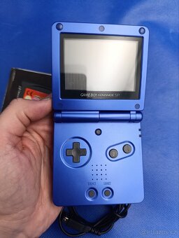 Nintendo Gameboy Advance SP + Hry - 4