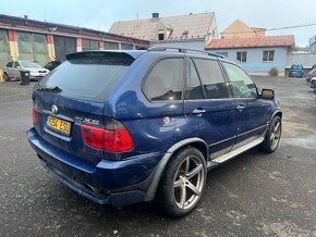 Bmw x5 e53 4.8iS 265kw LeMans Blau na díly - 4