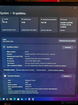 i7 8700, Gigabyte Aorus Ultra Z390, 16 GB DDR4, BeQuiet Dark - 4