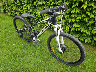 24" horské hliníkové kolo HEAD, rám 14" od 125 cm, kotouče - 4