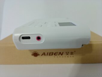 AIBEN Mini přenosné rádio digitální FM reproduktor - 4