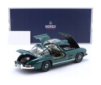 Mercedes-Benz 300 SL 1954 Green 1:18 - 4