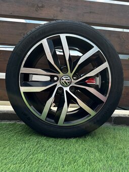 Alu kola 5x112 r17 s letnim pneu (madrid17) - 4
