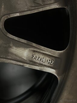 alu kola BMW 7Jx16 H2 s pneu 225/55 R16 - 4
