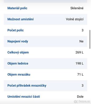 Prodám ledničku značky gorenje - 4