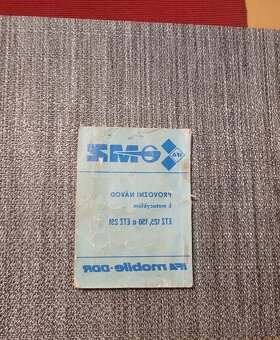 Mz etz 125,150 ,251 provozní příručka. - 4