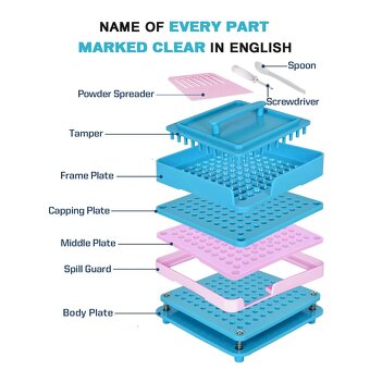 Plnička kapslí na doplňky a léky - 4