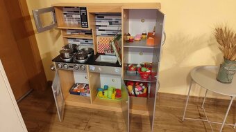 Dětská dřevěná kuchyňka + příslušenství - 4