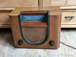 Funkční staré předválečné rádio Telefunken 543WL, rok 1935 - 4