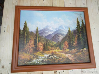 Nástěnný obraz krajina 47x57 cm - 4