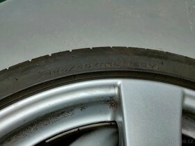 ALU kola Dezent s pneu Dunlop - téměř nová - 4
