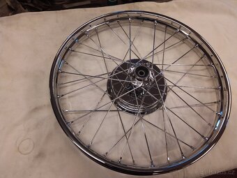 Jawa pérák originál přední kolo průměr bubnu 160mm - 4